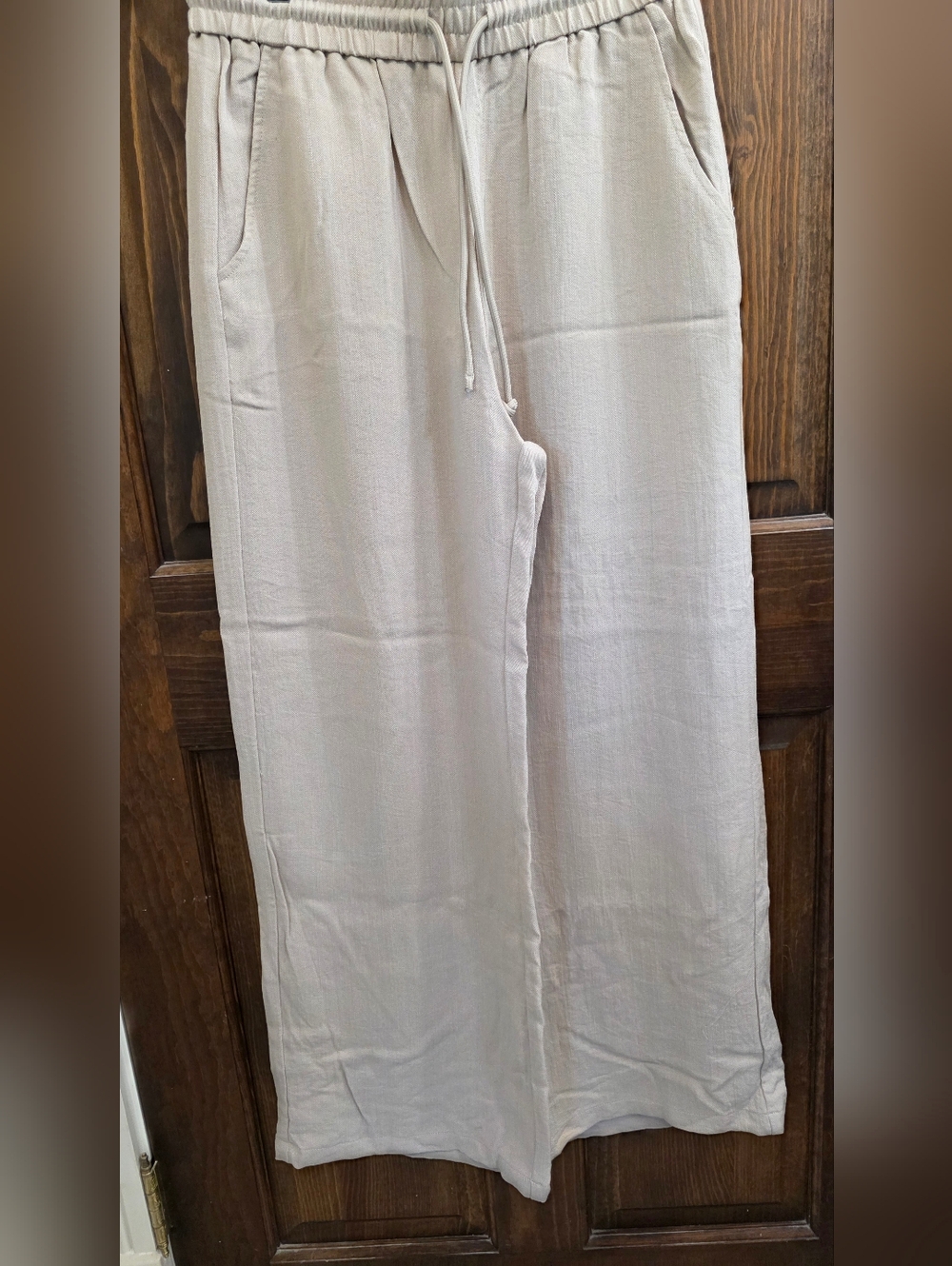 HALARA Women's Wide Leg Linen-esque Pants